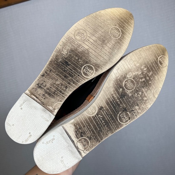 Gios Eppo Espadrille Platform Slingback Leather Black Shoe Size 38 - Picture 4 of 7